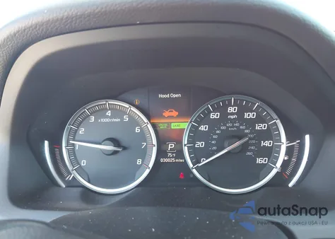 2017 Acura Tlx Technology Package z USA, uszkodzony, nr VIN 19UUB1F55HA005920